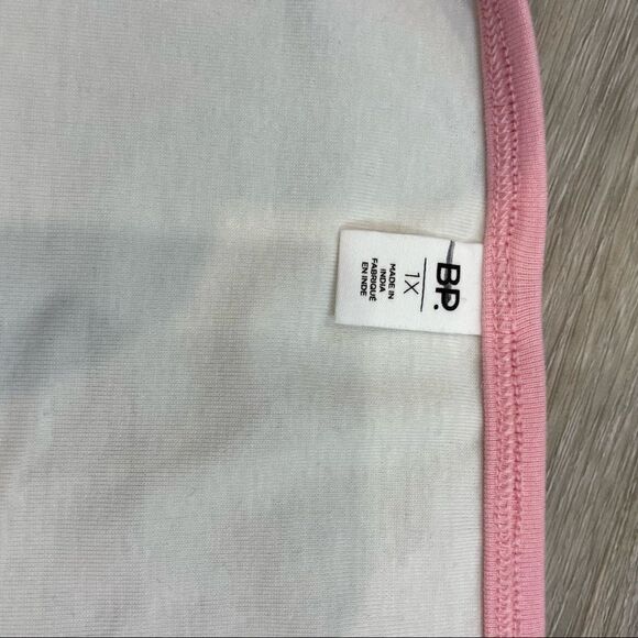 Bp Y2K Faux Wrap Crop Top - Picture 4 of 5